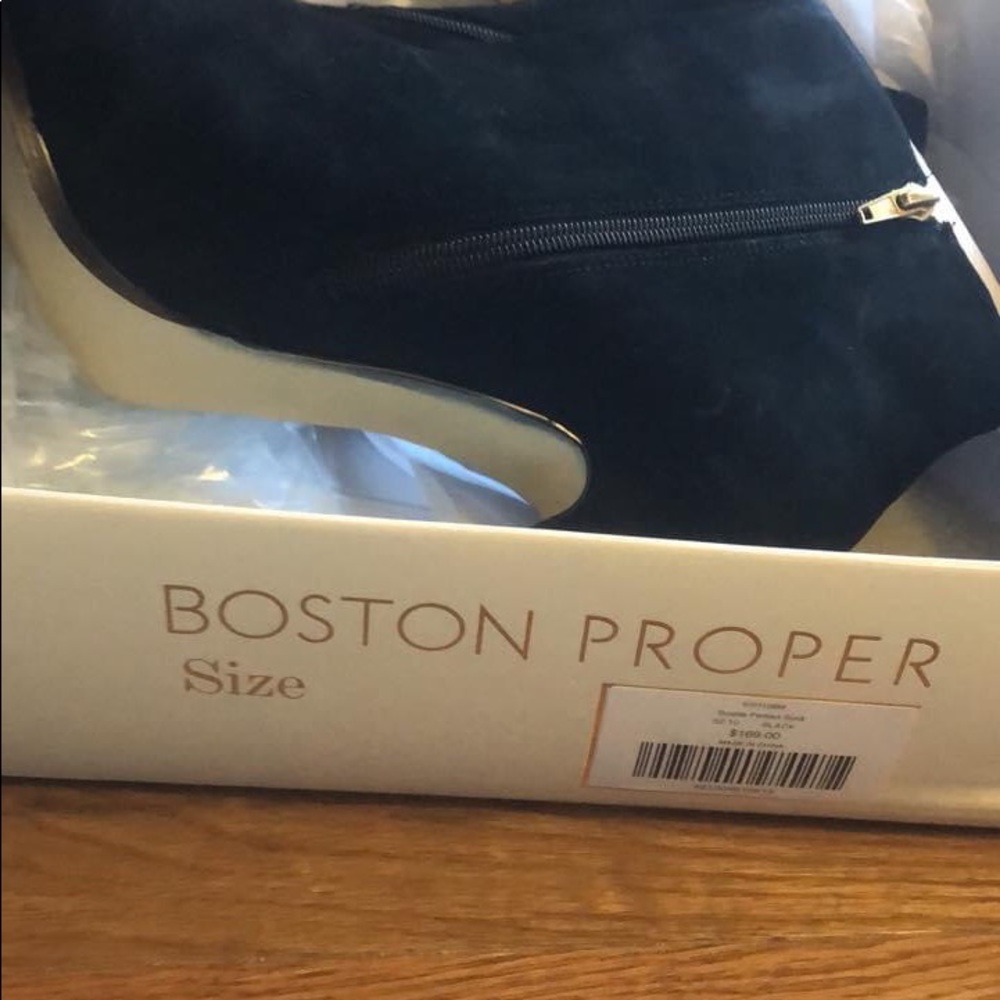 Heel black boot - Picture 2 of 2